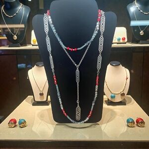 Premier Designs FAST FORWARD Multi strand Necklace